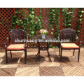 Good price restaurant furniture bistro chair and table metal dining sets